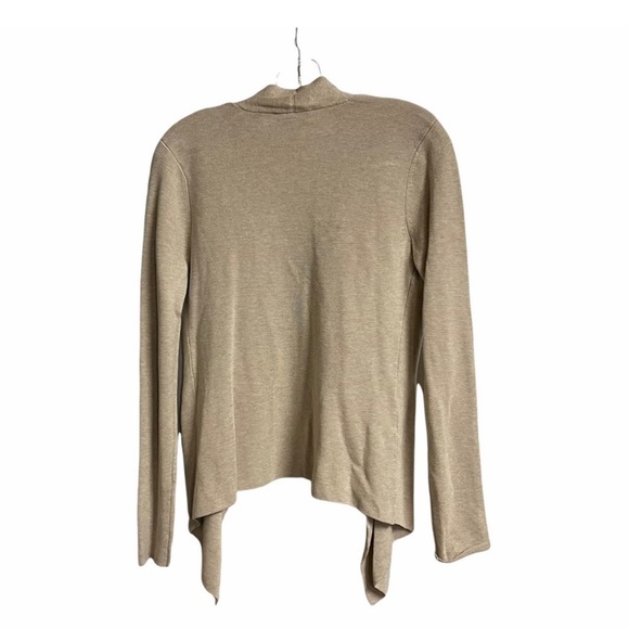 Eileen Fisher Open Front Silk Blend Cardigan - Picture 11 of 12